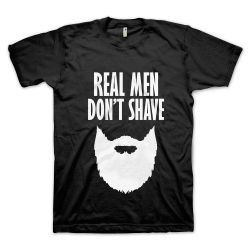 Real Men Don't Shave (размер 2XL, мъжка)