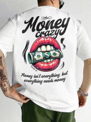 Oversize тениска Money Isn't Everything