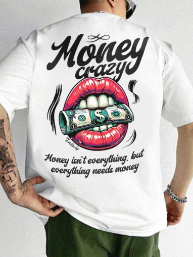 Oversize тениска Money Isn't Everything