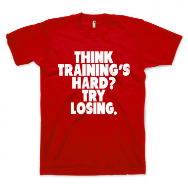 Think Training's Hard? Try Losing.