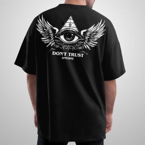 Oversize тениска Trust No One